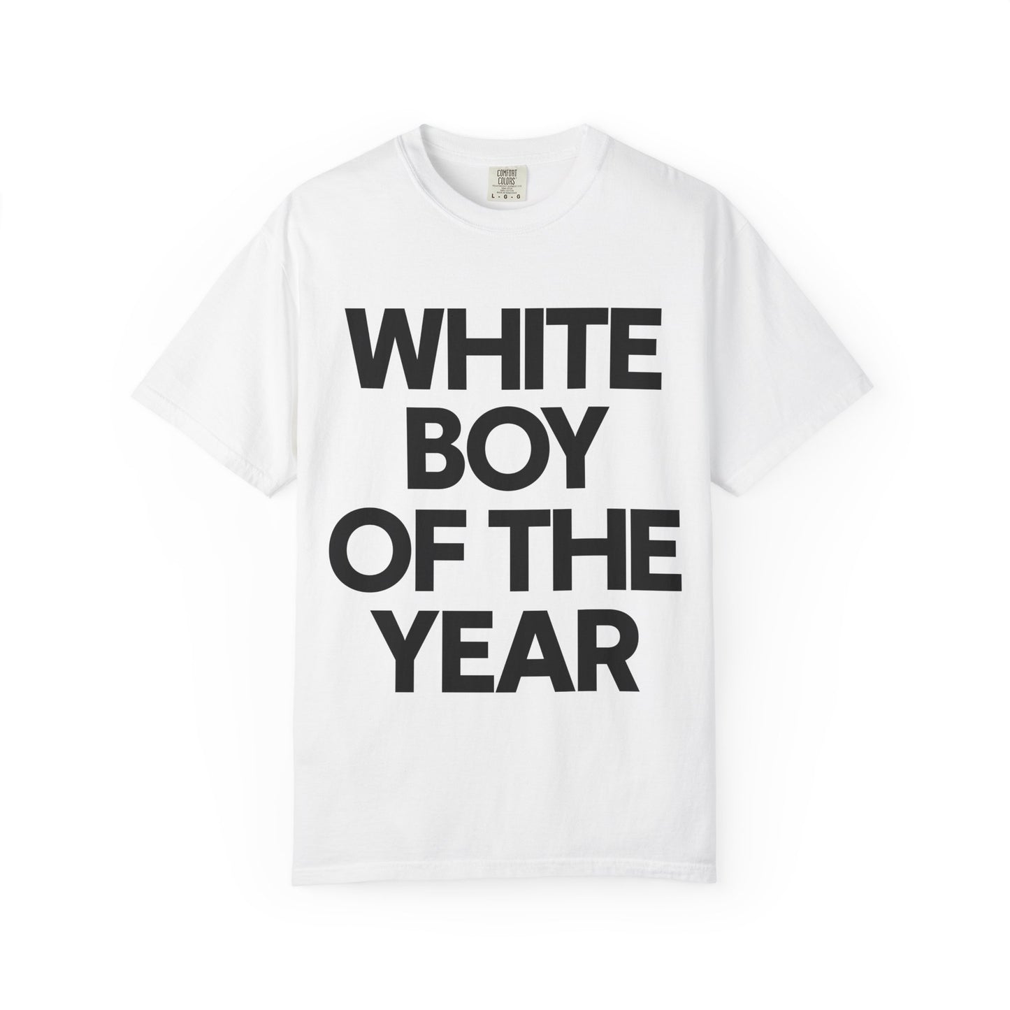 White Boy Of The Year (White Tee)