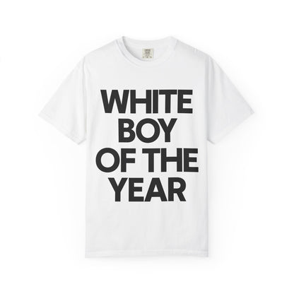 White Boy Of The Year (White Tee)